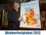 Vorgestellt: das Oktoberfest Plakatmotiv 2013 Infos & Video  (©Foto: Martin Schmitz)